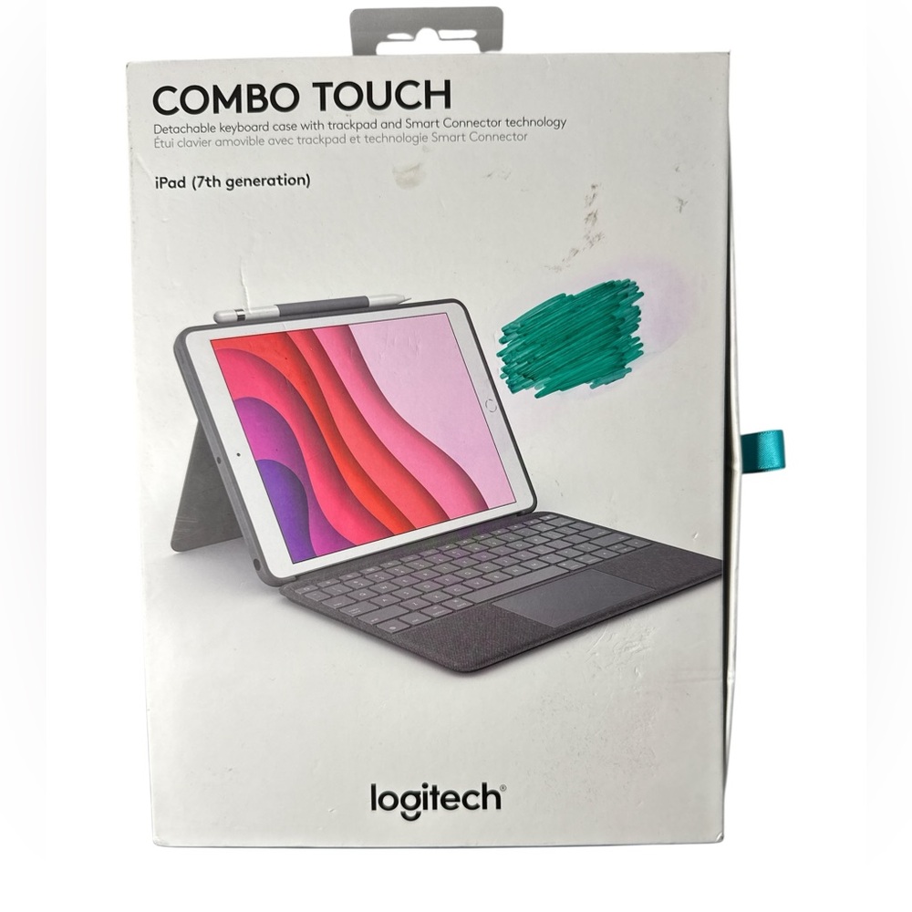 LOGITECH COMBO TOUCH IPAD 7GEN CASE/KEYPAD